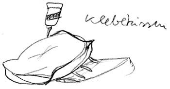 Klebekissen